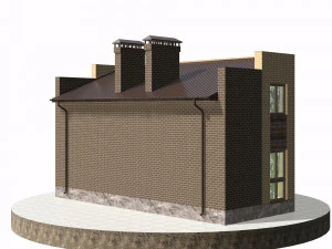 residential house bp-5 3D Model