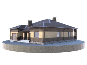 residential house bp-6 3D Model