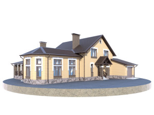 residential house bp-7 3D 모델