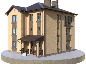 주거용 주택 bp-10 3D 모델