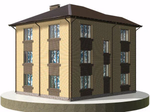 residential house bp-10 3D Model