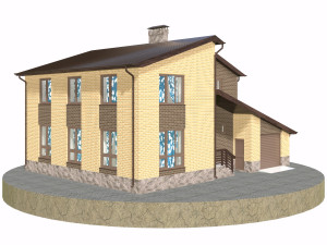 residential house bp-11 3D Model