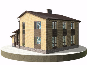 residential house bp-11 3D Model