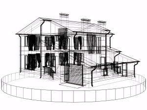 residential house bp-11 3D Model