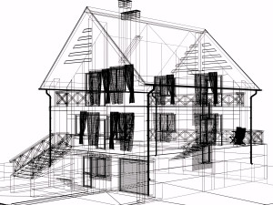 residential house bp-12 3D Модель