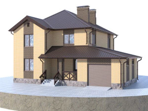 주거용 주택 bp-13 3D 모델