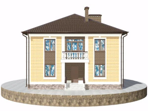 residential house bp-14 3D Model