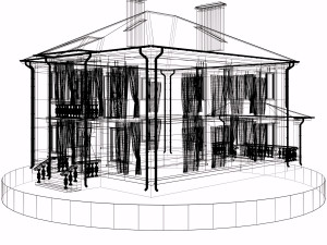 residential house bp-15 3D Модель