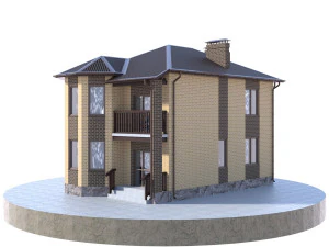 주거용 주택 bp-18 3D 모델