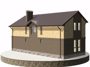 residential house bp-19 3D Model