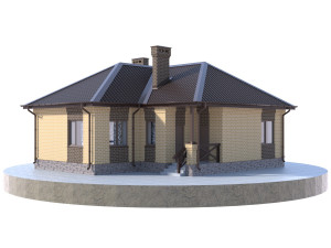 residential house bp-20 3D 모델