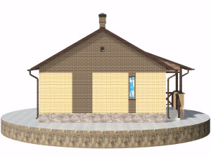 residential house bp-22 3D Модель
