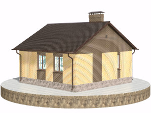 residential house bp-22 3D Модель