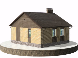 residential house bp-22 3D Модель