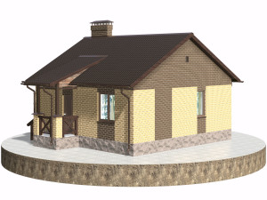 residential house bp-22 3D Модель