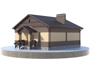 residential house bp-24 3D 모델