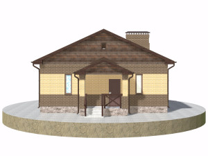 residential house bp-24 3D Model