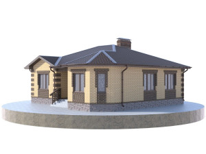 residential house bp-25 3D 모델