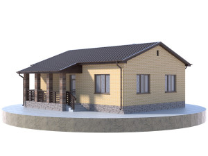residential house bp-26 3D 모델
