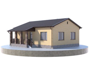 주거용 주택 bp-26 3D 모델