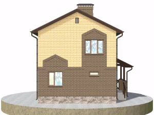 residential house bp-27 3D Model