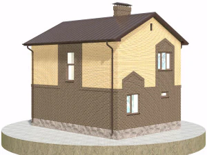 residential house bp-27 3D Model