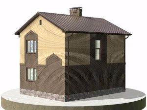 residential house bp-27 3D Model