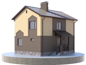 residential house bp-27 3D 모델