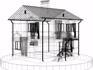residential house bp-27 3D 模型