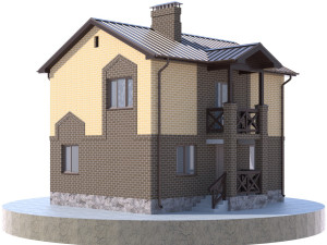 residential house bp-28 3D 모델