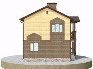 residential house bp-28 3D Model