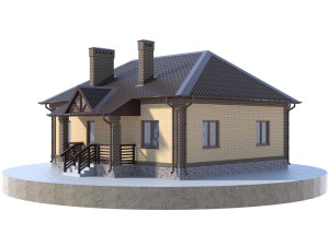 residential house bp-29 3D 모델