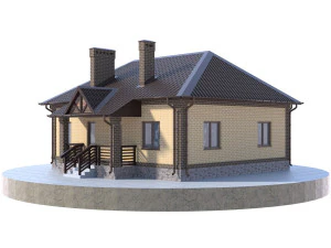 주거용 주택 bp-29 3D 모델