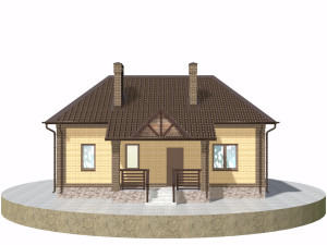 residential house bp-29 3D Model