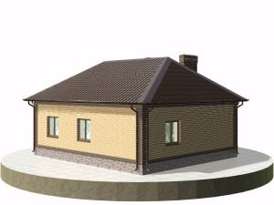 residential house bp-29 3D Model