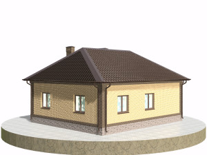 residential house bp-29 3D Model