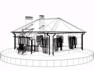 residential house bp-29 3D Model