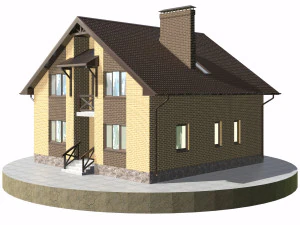 residential house bp-30 3D Model