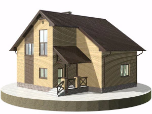 residential house bp-30 3D Model