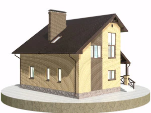 residential house bp-30 3D Model