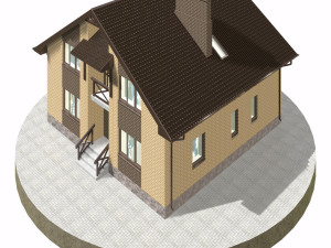 residential house bp-30 3D 模型