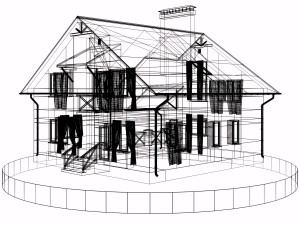 residential house bp-30 3D 模型