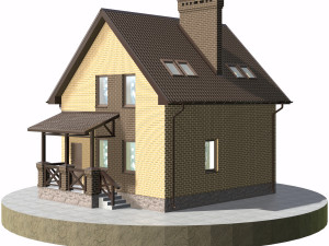 residential house bp-31 3D Model