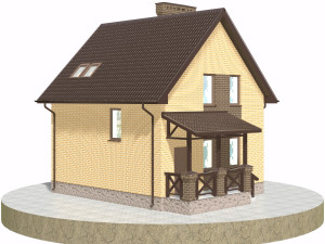 residential house bp-31 3D Model