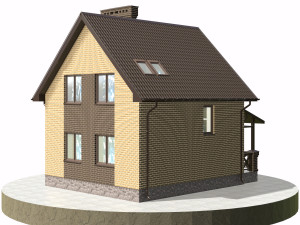 residential house bp-31 3D Model
