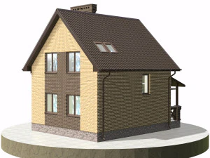 residential house bp-31 3D Model