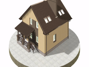 residential house bp-31 3D Model