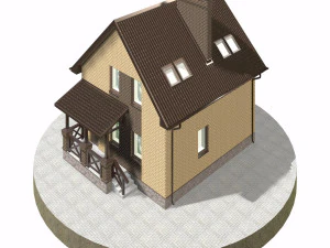 residential house bp-31 3D Model