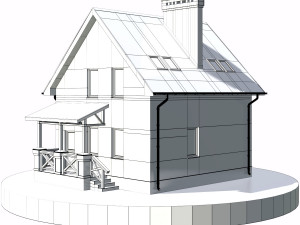 residential house bp-31 3D Model