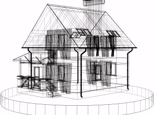 residential house bp-31 3D Model